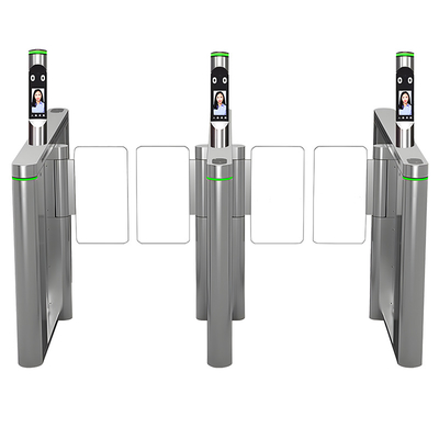 Hotel Face Recognition Intercom Mechanism Door Rfid Access System Control Fast Speed Swing Turnstile