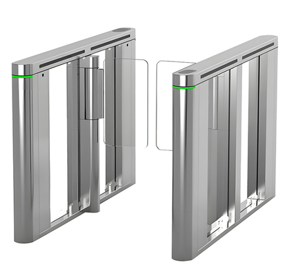 Factory Direct OEM Access Control Pedestrian Automatic High Speed Glass Door Swing Barrier Gate Turnstile