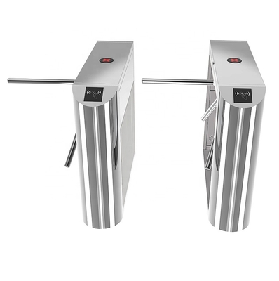 Fingerprint Face Recognition Turnstile And Security Pedestrian Gate Tripod Turnstile For Gyms