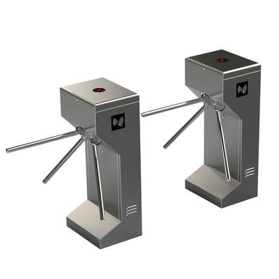 Metro Station Access Control Systems Rotary Electronic Pedestrian Tripod Turnstile Gate