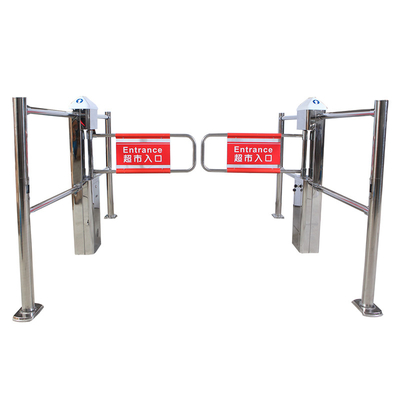 2.0mm Stainless Steel Tube Top Quality Widely Used Infrared Induction Gate Security Automatic Turnstile Gate Price - 201