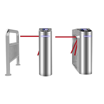 304 Stainless Steel Tripod Turnstile Waterproof Dustproof Manual Pedestrian 3 Arm Drop Access Control Gate