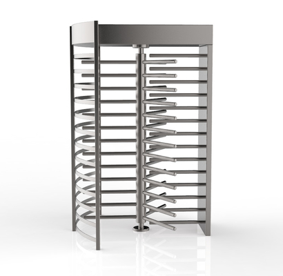 304 Full Height Stainless Steel Powder Coated Turnstile Door Glass Door Turnstile Drawing Sizes