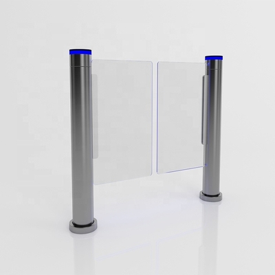 Security Access Control Management Access Control Gate Smart Card Supermarket Barrier Turnstile Brushless DC Motor 304 Stainless Steel Swing Barrier QL-TDZ 201