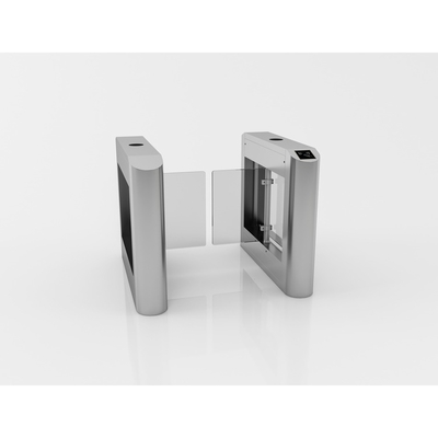 Access Control High Facial Swing Fingerprint Recognition Security Access Control Management Security Turnstile Barrier Glass Speed ​​Gates