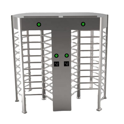 Full Height Pedestrian Management Access Control Security Turnstile Rotor Revolving Door Access Control System