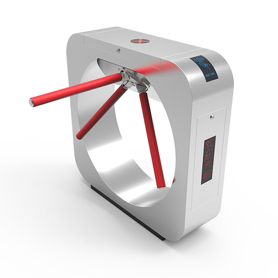 Security Inspection ESD Access Control Detect Fingerprint RS485 Communication Interface Tripod Turnstile Gate