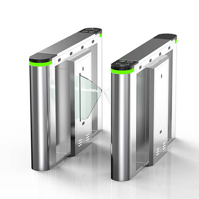 Stainless steel/according to customer requirements turnstile speed gate entrance system hot sale indicator wing panel barrier gate
