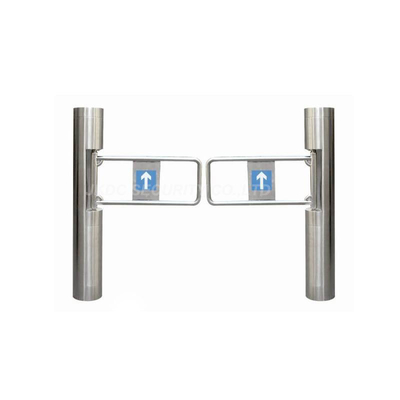 Stainless Steel/According to Revolving Door Supermarket Turnstile Office Security Customer Requirements Full Automatic Two Way Barrier Swing Barrier Type