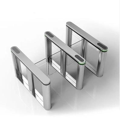Stainless Steel/According to Access Control High Quality Fingerprint Customer Needs Hotel Face Recognition Automatic Swing Turnstile