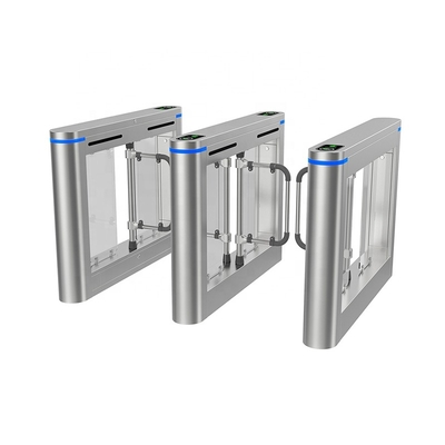 Factory Price Goods Tested Stainless Steel Rfid Card Metro Station Security Revolve Swing Turnstile Gate AKT321