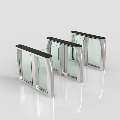New Design Access Control Turnstile Barrier Glass Door Gate High Speed Fast Walk Throught Swing Barrier Gate