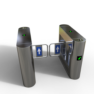 automatic door 304 stainless steel face recognition turnstile barrier swing gate