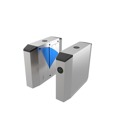 Security Access Control Electronic Turnstile High Speed Flap Barrier Gate
