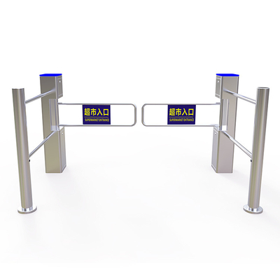 Shenzhen Zento Upright Supermarket Electronic Automatic Intelligent Turnstile Swing Gate Manuctacturer