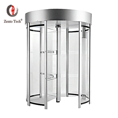 Bi-Direction Glass Full Height Turnstile Gate High Secure Passage With RFID Full Height Turnstile