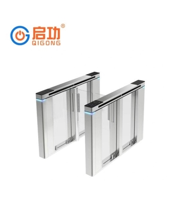 24 hours entrance turnstiles control system acess barrier flap turnstile temperature measuring swing barrier turnstile
