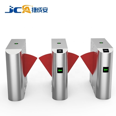 Auto Gate ID Card Reader and Face Recognition Automatic Security Access Control Flap Barrier Turnstile Door