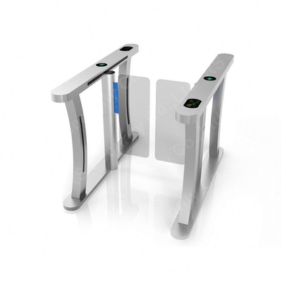 SUS304 bus purchase new car cxt gymnasium esd cxt nfc pcb servo motor face recognition swing turnstile barrier gate access control card entrance