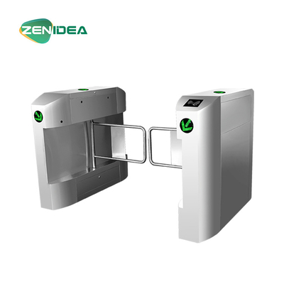 1.2mm DC24V Pedestrian Wide Passage Electronic Gate Swing Barrier Turnstile