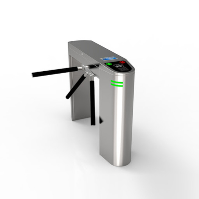 Pedestrian access control entrance and exit gate, card swipe entry machine tripod turnstile / people access control tripod gate