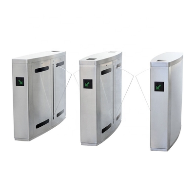 304 stainless steel electronic access turnstyle rfid flap barrier turnstile, turnstile gate, glass gate