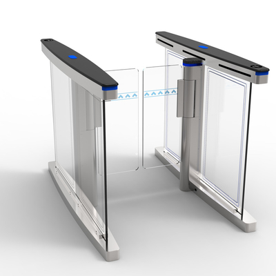 304 / 316 Stainless Steel RFID Card Reader Access Control Security Office Door High Swing Turnstile Glass Door