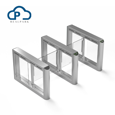 304 Stainless Steel or Acrylic Barrier Arm Manual Turnstile Gate For Pedestrian